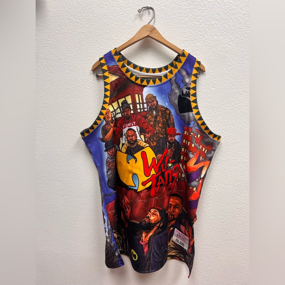 Headgear Classics NWT Wu-Tang Clan Embroidered Graphic Tank Top Size 4X